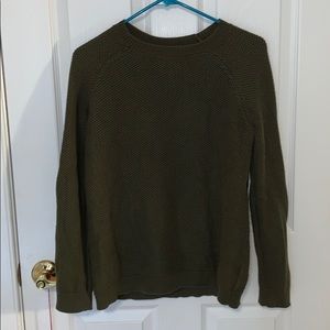 Olive knit sweater